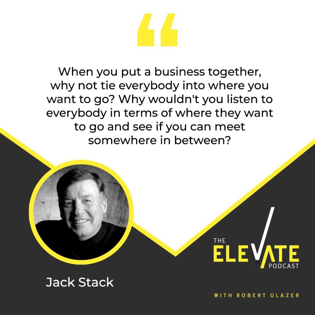 Elevate with Robert Glazer | Jack Stack | Business Game