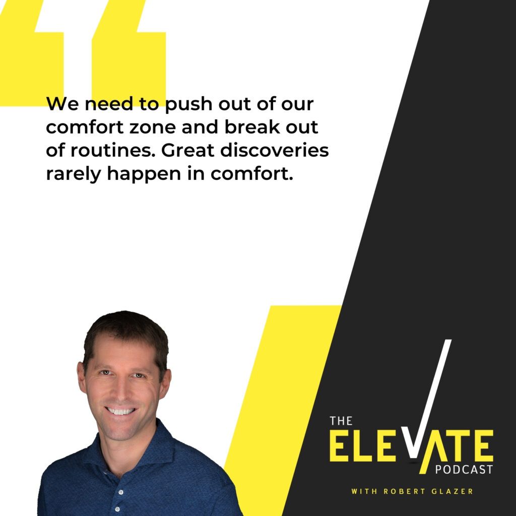The Elevate Podcast with Robert Glazer | Alex Hutchinson | The Explorer's Gene