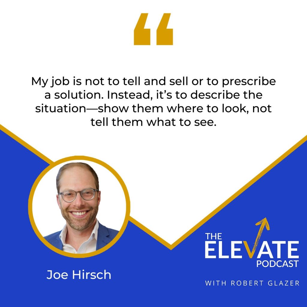 The Elevate Podcast with Robert Glazer | Joe Hirsch | Giving Feedback