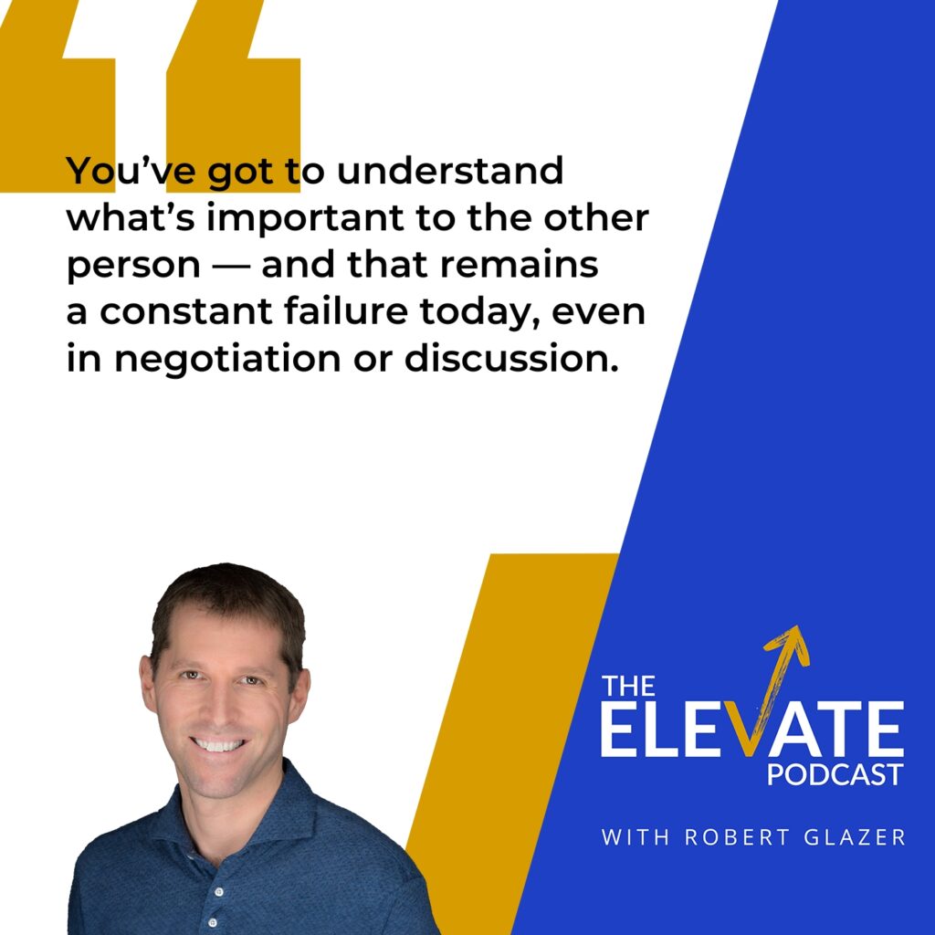 The Elevate Podcast with Robert Glazer | Chris Voss | Negotiation Tactics