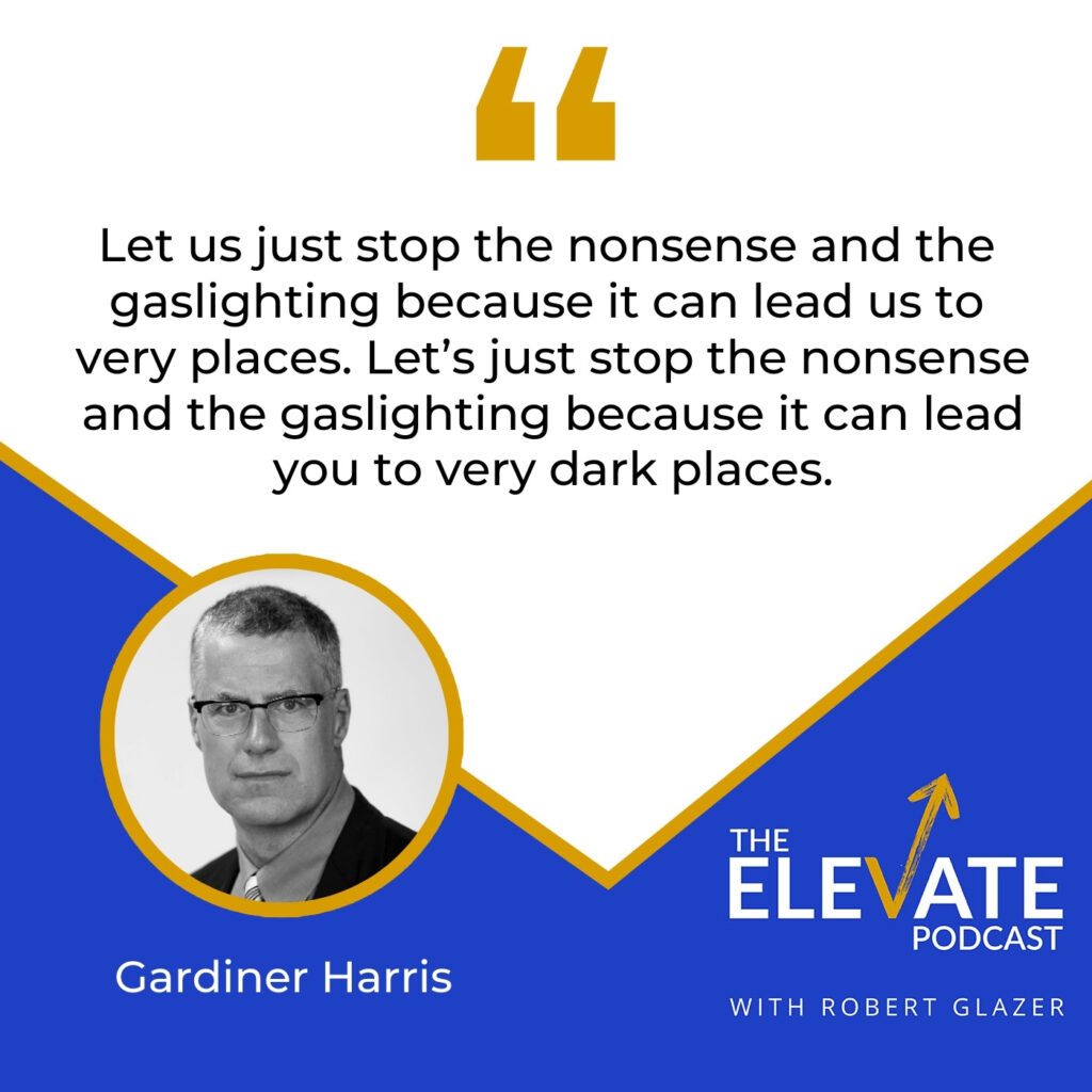 The Elevate Podcast with Robert Glazer | Gardiner Harris | Johnson & Johnson